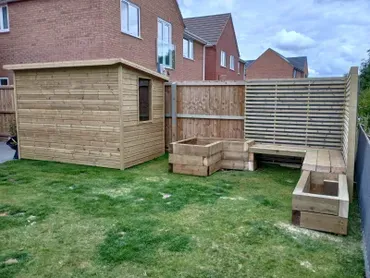 High-quality exterior carpentry