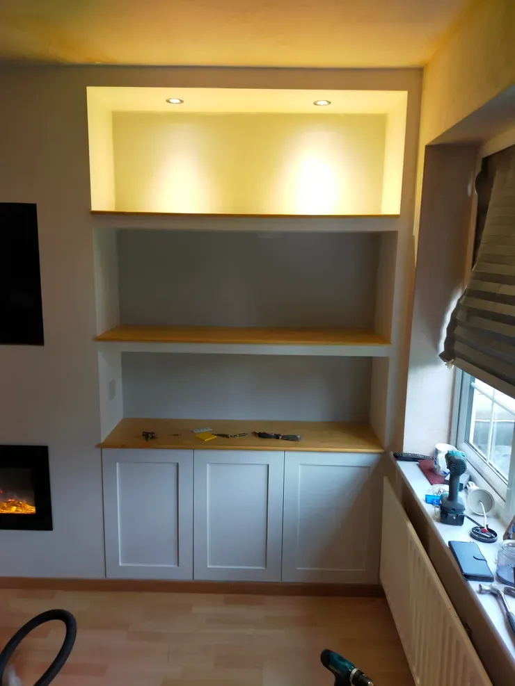 Custom interior carpentry work
