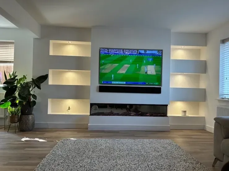 Bespoke fitted furniture installation